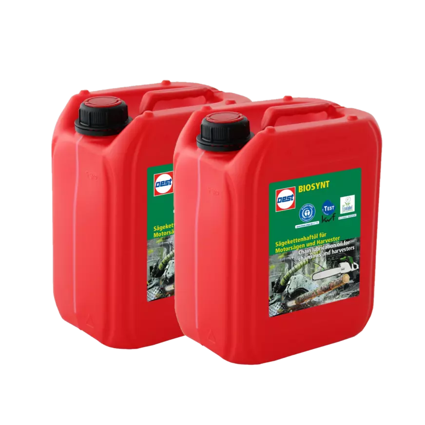 Oest Biosynt Kettenschmieröl 10 (2x5) Liter, 38120 Oest Biosynt Kettenschmieröl 10 (2x5) Liter, 38120