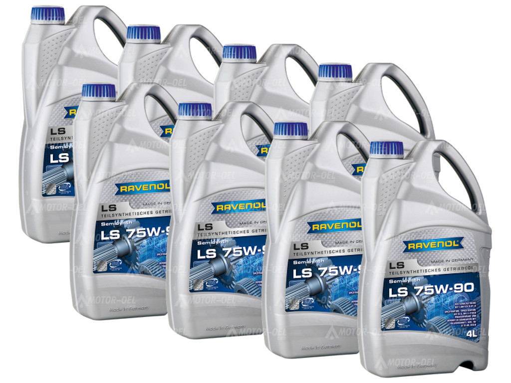 RAVENOL Getriebeoel LS SAE 75W-90, 32 (8x4) Ltr. RAVENOL Getriebeoel LS SAE 75W-90, 32 (8x4) Ltr.