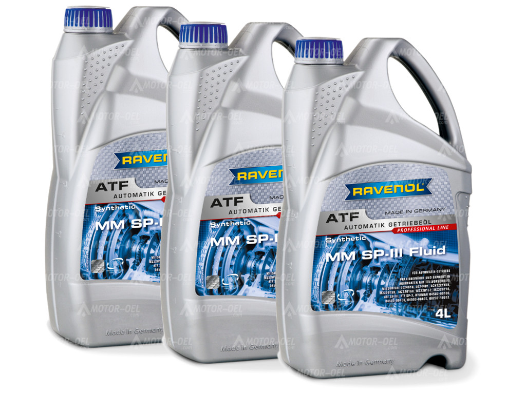 RAVENOL ATF MM SP-III Fluid 12 (3x4) Ltr. RAVENOL ATF MM SP-III Fluid 12 (3x4) Ltr.