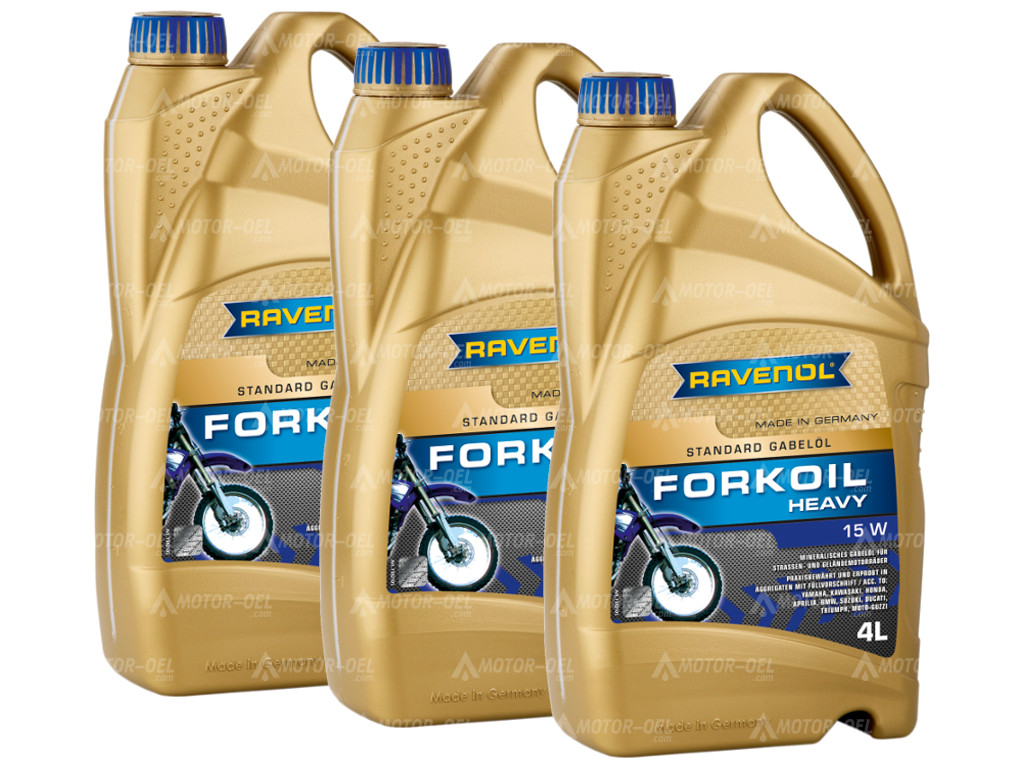 RAVENOL  Fork Oil Heavy 15W 12 (3x4) Ltr.