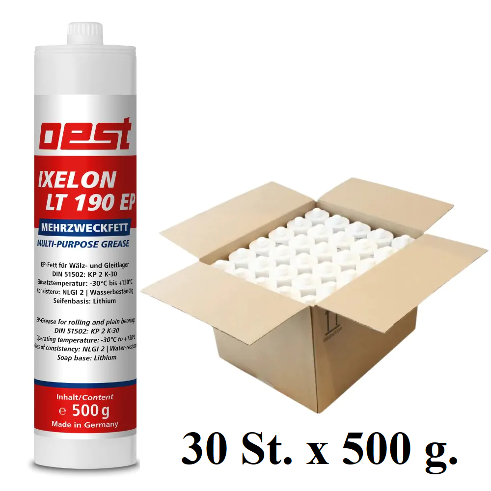 OEST Ixelon LT 190 EP, 15 kg. (30x500g,) 42199/24 OEST Ixelon LT 190 EP, 15 kg. (30x500g,) 42199/24