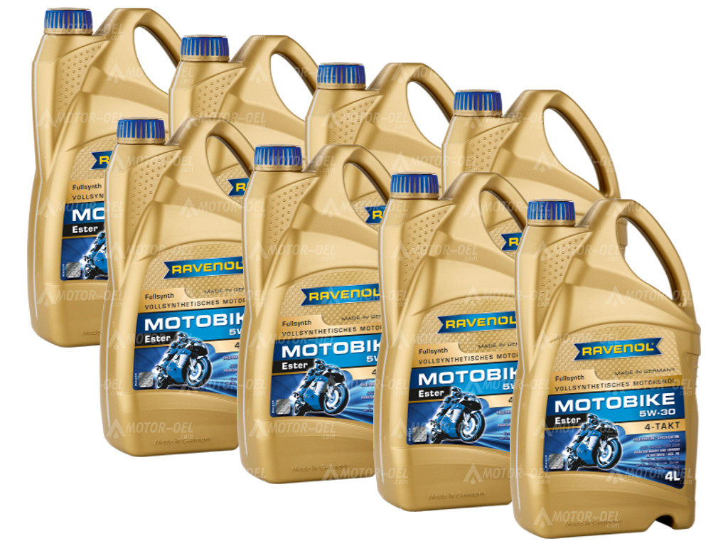 RAVENOL Motobike 4-T Ester SAE 5W-30 32 (8x4) Ltr.