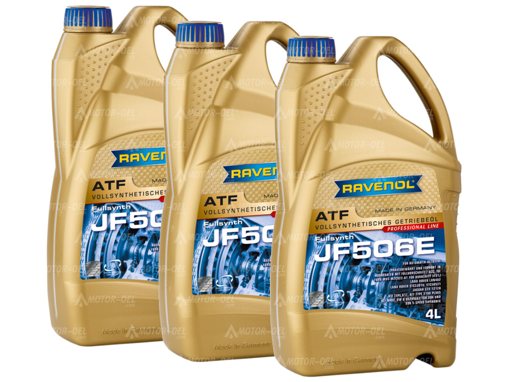 RAVENOL ATF JF506E 12 (3x4) Ltr.  RAVENOL ATF JF506E 12 (3x4) Ltr.