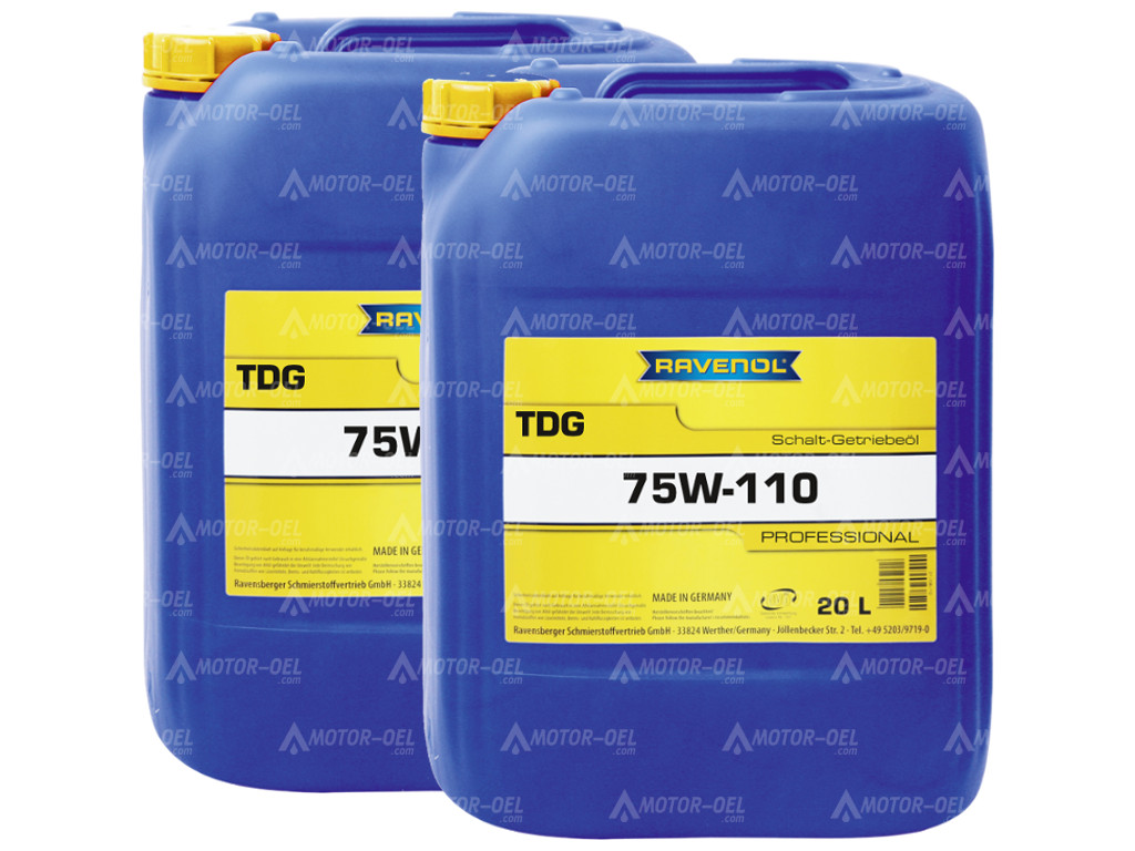 RAVENOL TDG 75W-110 Getriebeöl, 40 Liter (2x20L), 1221109