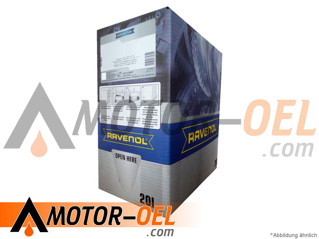 RAVENOL Outboardoel 4T SAE 10W-40, 20 Liter Bag in Box, 1153204 RAVENOL EHC SAE 0W-20, 20 Liter Bag in Box, 1111128
