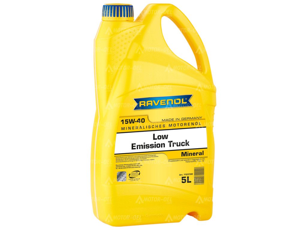 RAVENOL Low Emission Truck SAE 15W-40  5 Ltr.