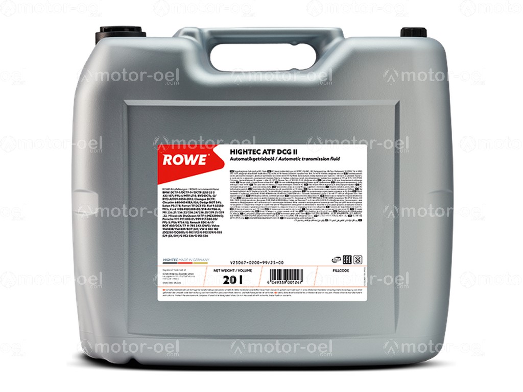 20 Liter ROWE HIGHTEC ATF DCG II, 25067