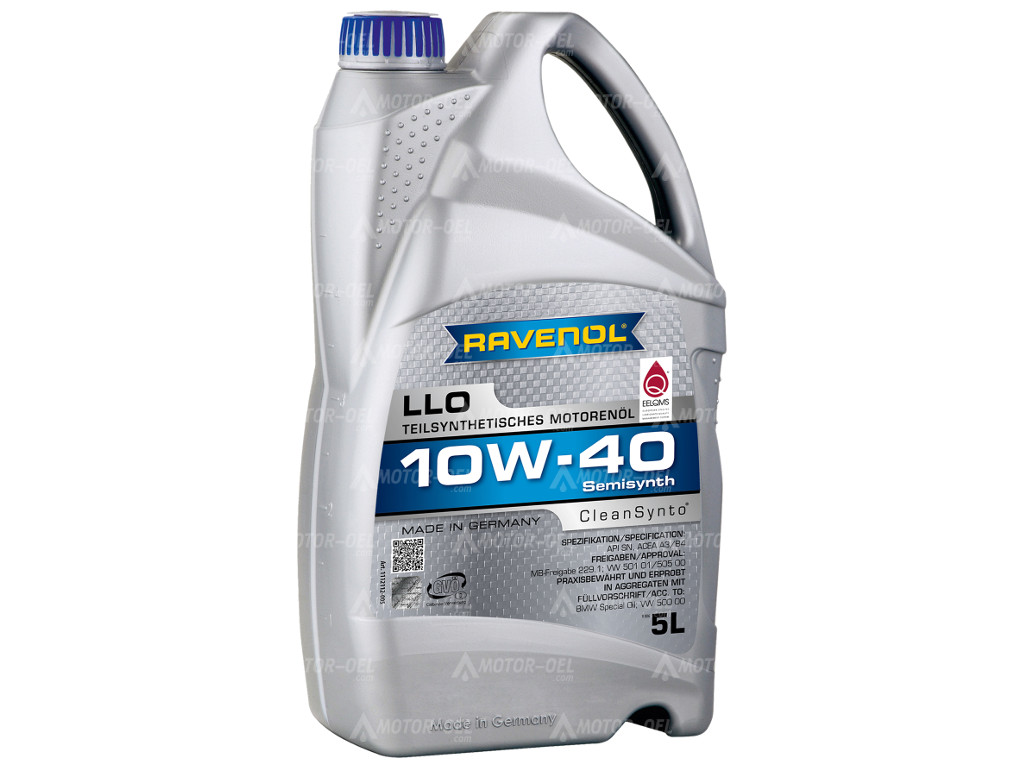RAVENOL LLO SAE 10W-40 5 Liter 1112112