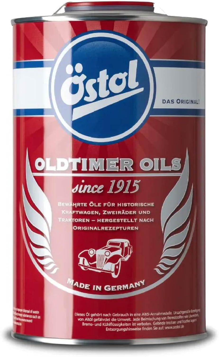 1 Liter ÖSTOL Oldtimer Oil SAE 15W-50, 32899