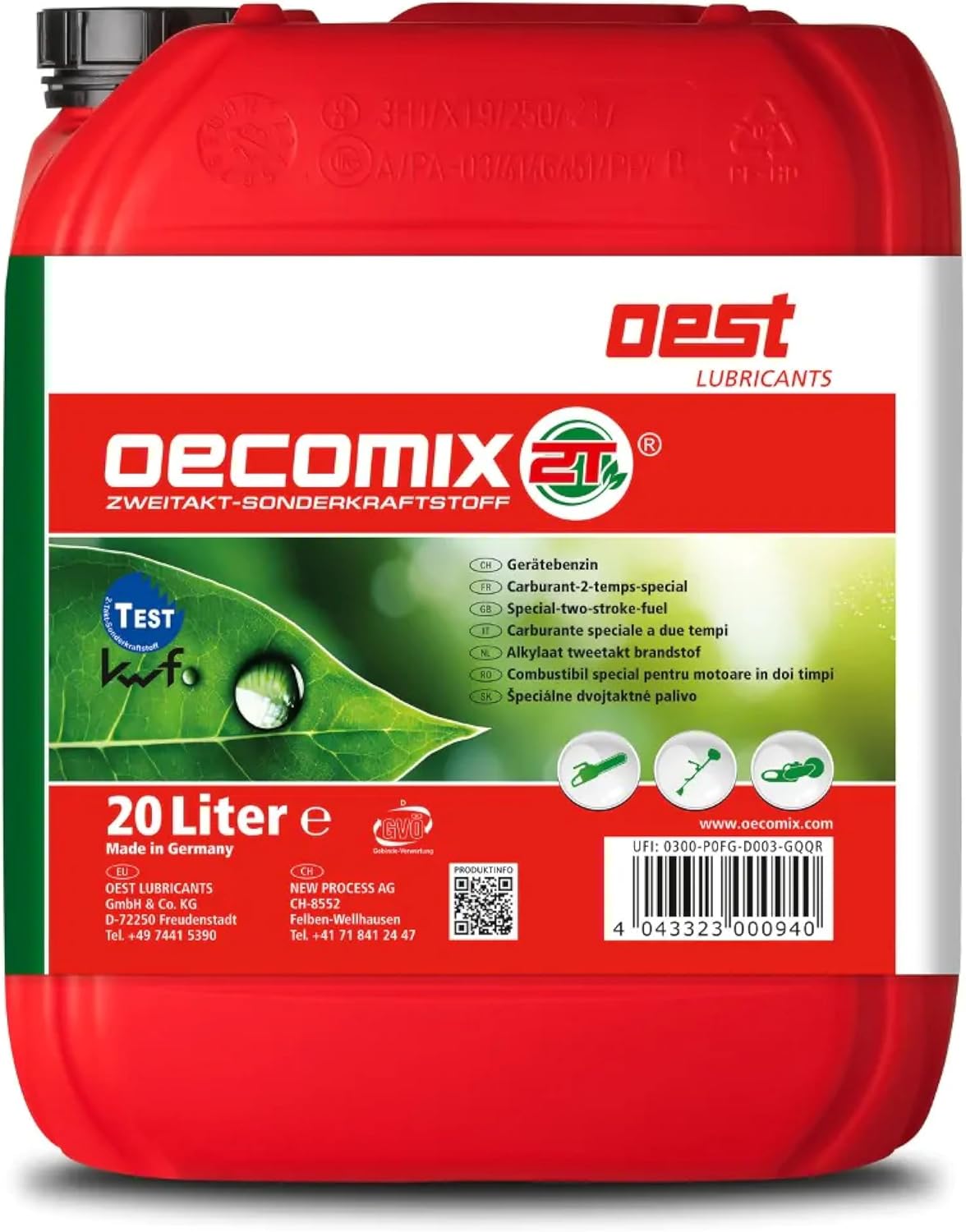 OEST OECOMIX 2 T, 20 Liter, 32574