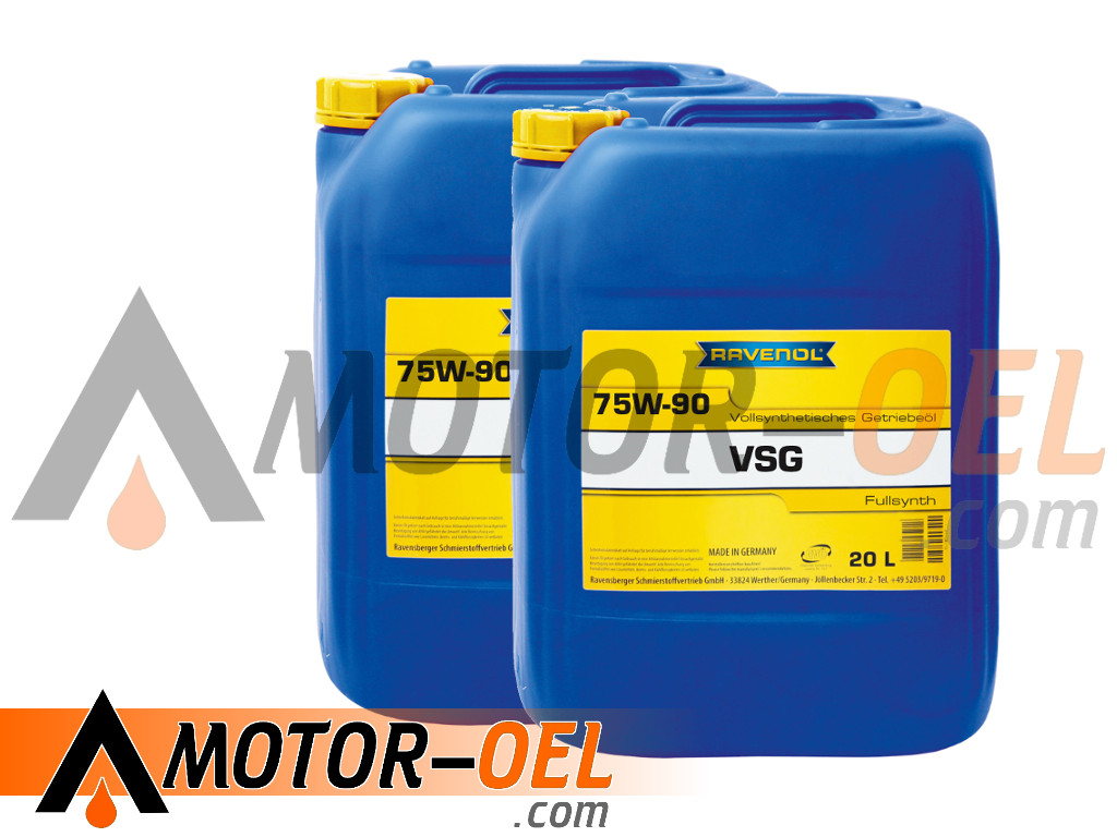 RAVENOL VSG SAE 75W-90, 40 Liter (2x20L) RAVENOL VSG SAE 75W-90, 40 Liter (2x20L)