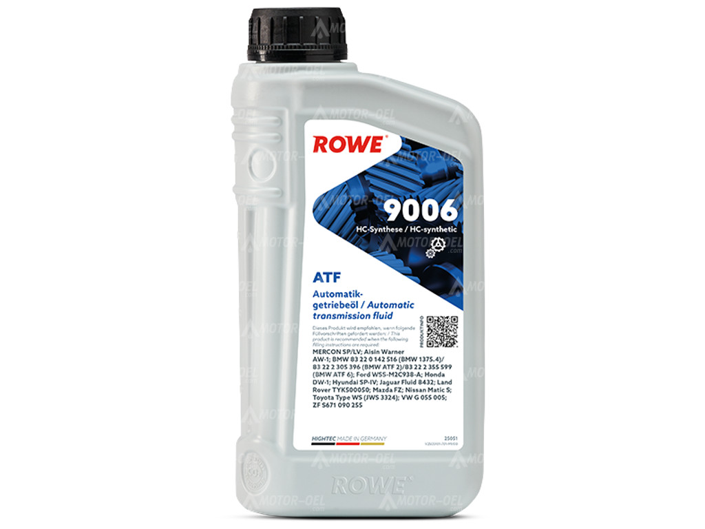 ROWE HIGHTEC ATF 9006, 1 Liter, 25051 ROWE HIGHTEC ATF 9006, 1 Liter, 25051