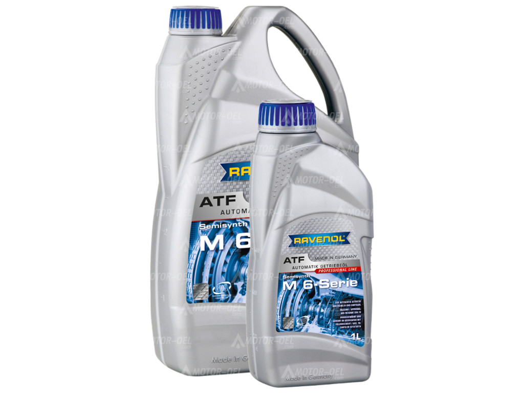 RAVENOL ATF M 6-Serie 5 (4+1) Ltr.  RAVENOL ATF M 6-Serie 5 (4+1) Ltr.