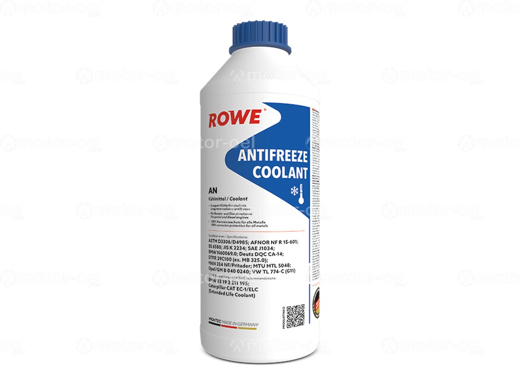 ROWE HIGHTEC ANTIFREEZE COOLANT AN 1,5 Liter, 21010