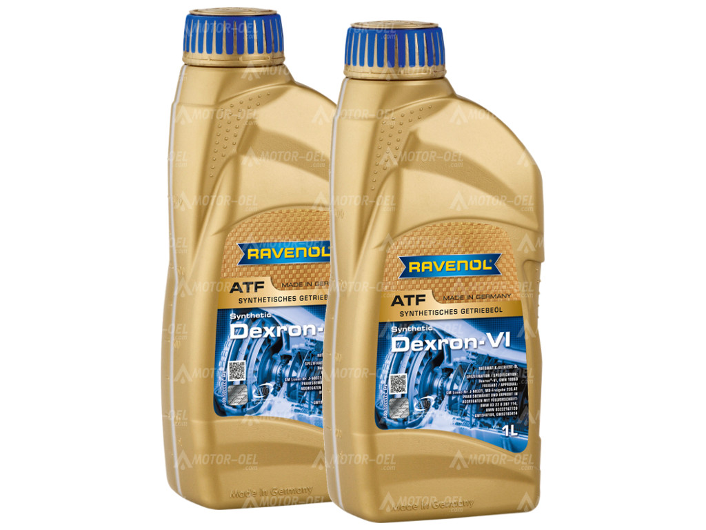 RAVENOL Automatik-Getriebe-Oel Dexron®-VI 2 (2x1) Ltr.