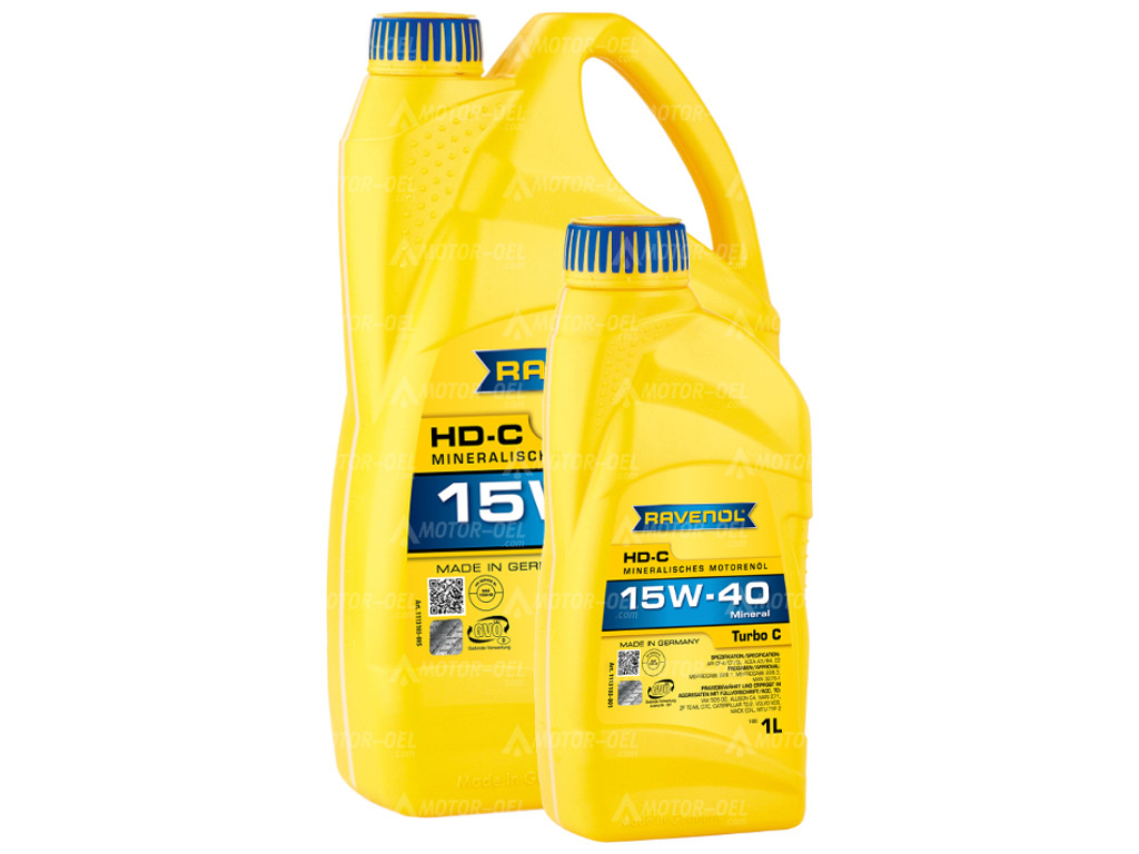 RAVENOL Turbo-C HD-C SAE 15W-40 6 (5+1) Ltr.