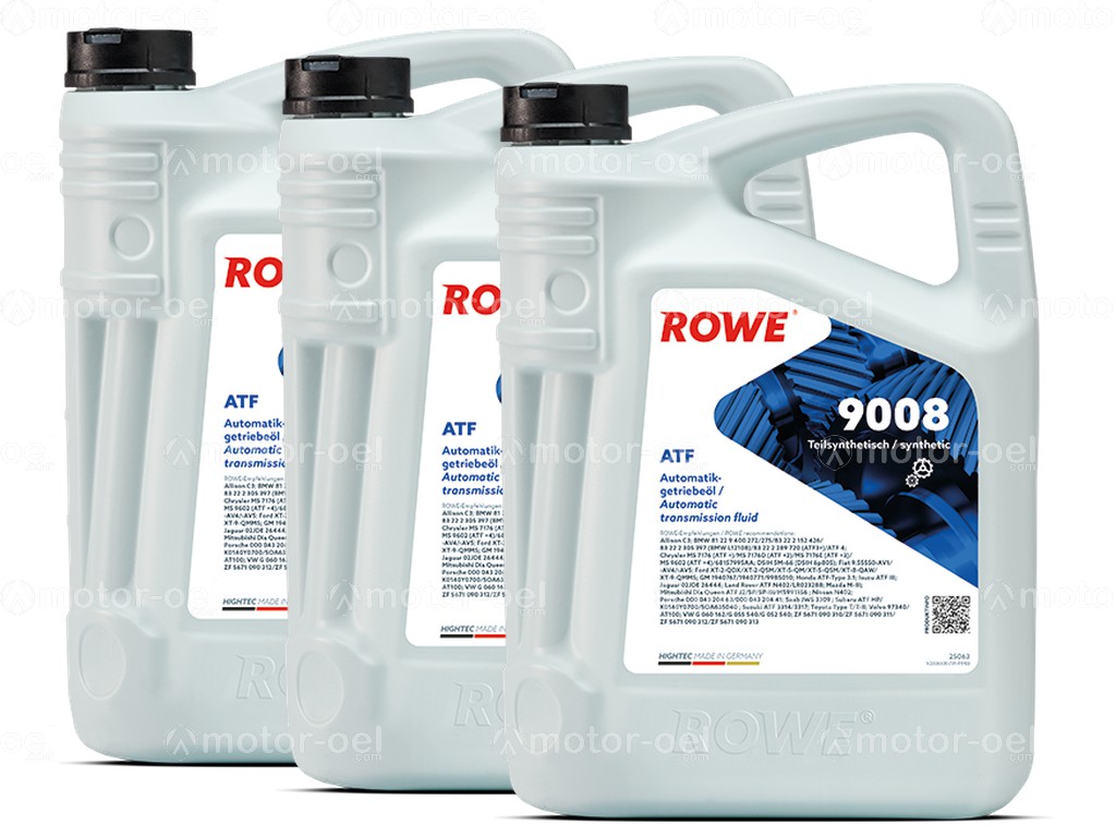 ROWE HIGHTEC ATF 9008, 15 Liter (3x5L), 25063