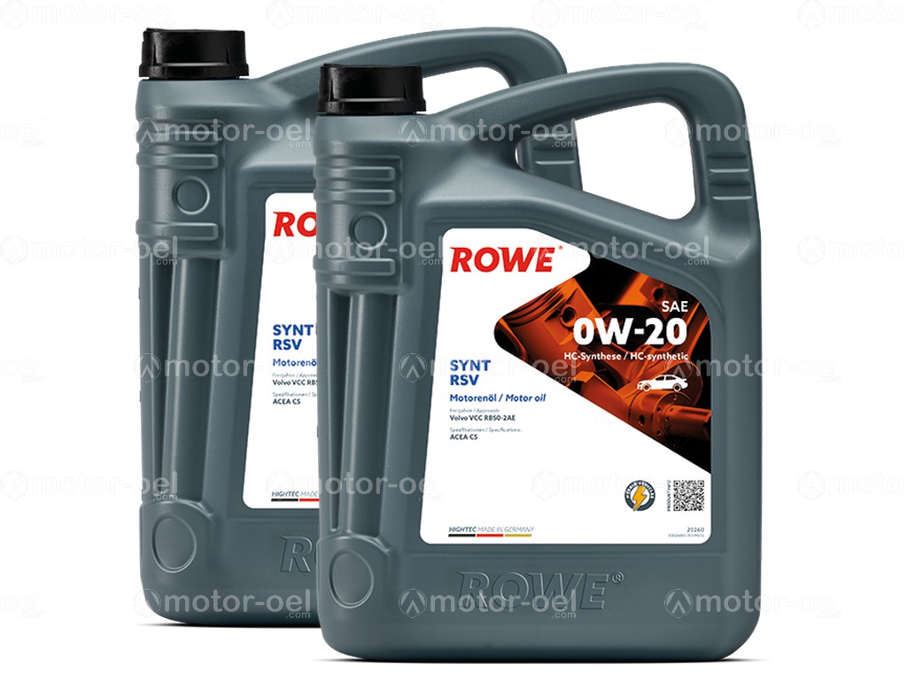 ROWE HIGHTEC SYNT RSV SAE 0W-20, 10 Liter (2x5L), 20260