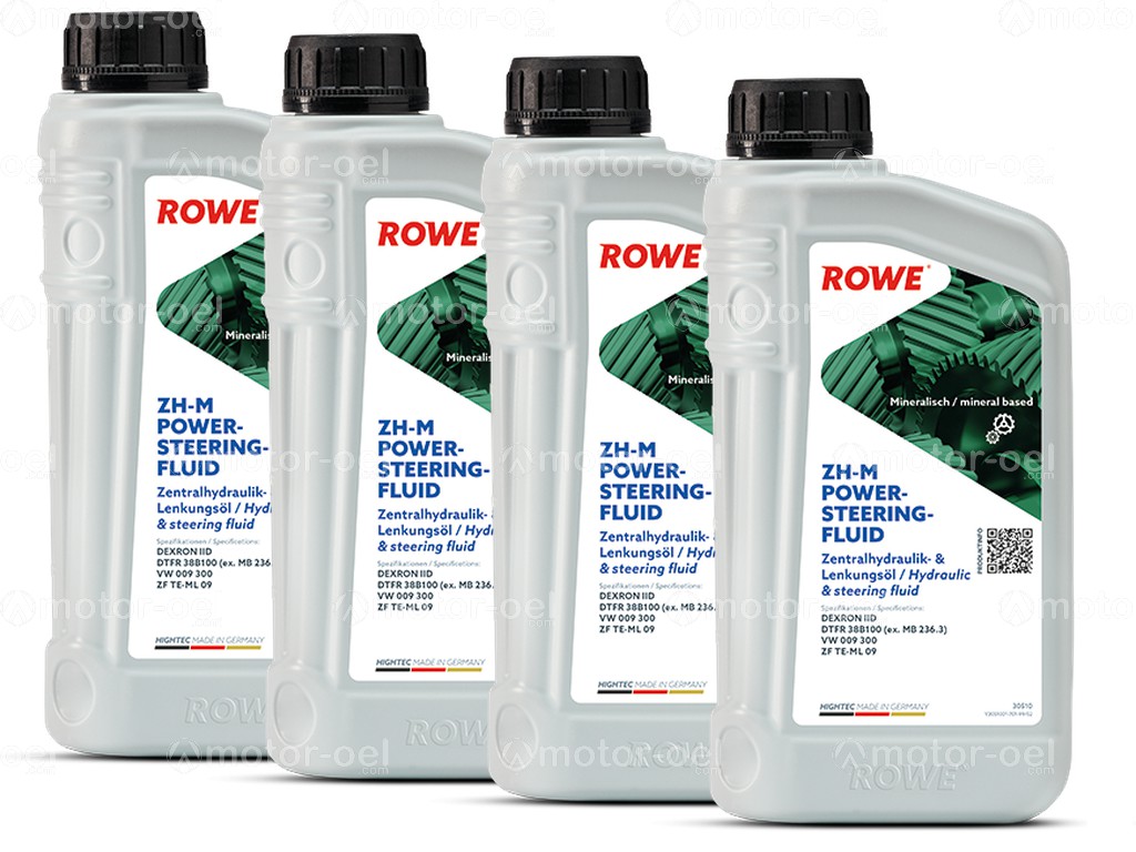 ROWE HIGHTEC ZH-M POWER-STEERING-FLUID, 4 Liter (4x1L), 30510