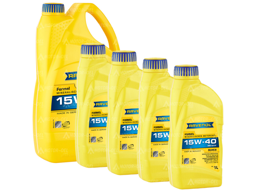 RAVENOL Formel Super 15W-40 9 (5+4) Ltr.