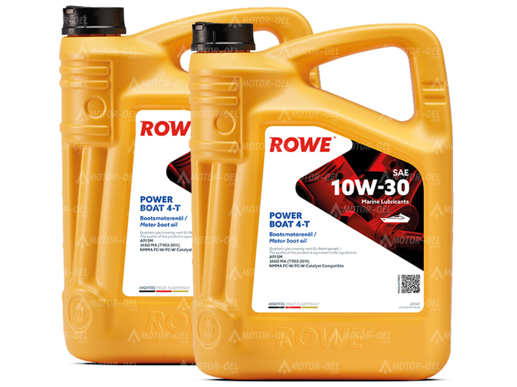 ROWE HIGHTEC POWER BOAT 4-T SAE 10W-30, 10 Liter (2x5L), 20147