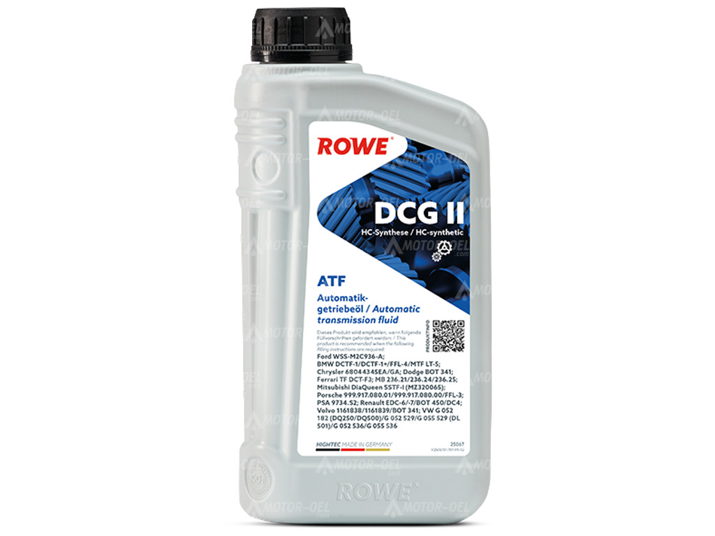 ROWE HIGHTEC ATF DCG II, 1 Liter, 25067 ROWE HIGHTEC ATF DCG II, 1 Liter, 25067