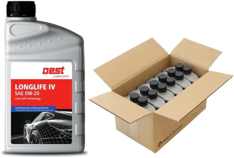 12 Liter (12x1L) OEST Longlife IV SAE 0W-20, 32463