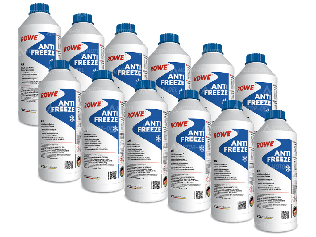 ROWE HIGHTEC ANTIFREEZE AN, 18 Liter (12x1,2L), 21010