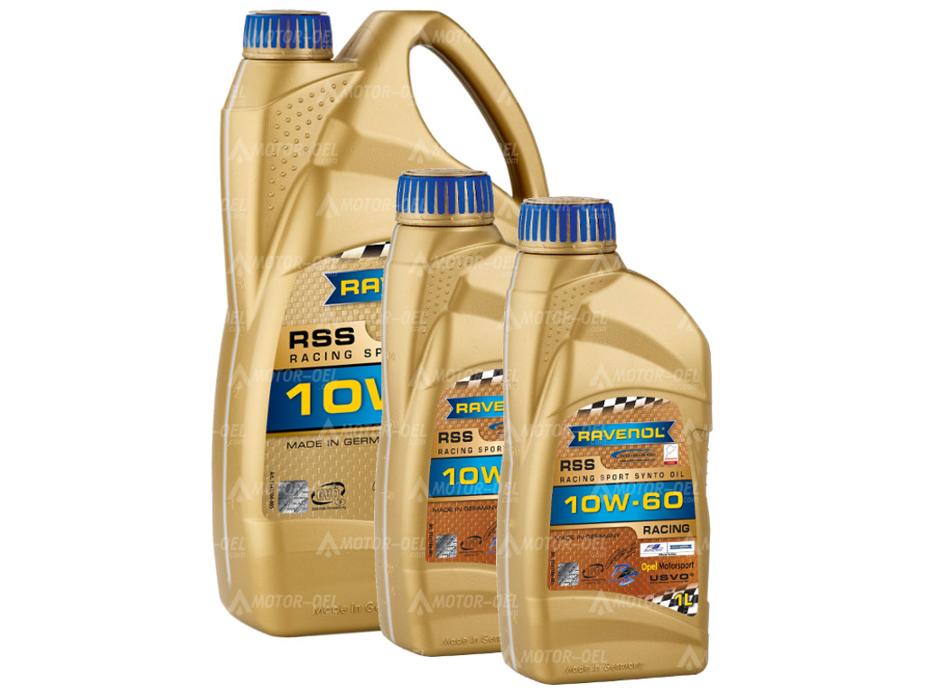 RAVENOL RSS Racing Sport Synto 10W-60, 7 Liter (5L+2L), 1141100