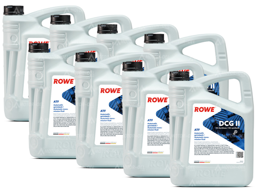 ROWE HIGHTEC ATF DCG II, 40 Liter (8x5L), 25067 ROWE HIGHTEC ATF DCG II, 40 Liter (8x5L), 25067