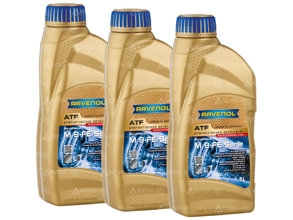 RAVENOL ATF M 9-FE  3 (3x1) Ltr.  RAVENOL ATF M 9-FE  3 (3x1) Ltr.
