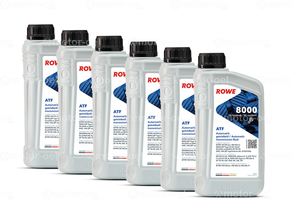 ROWE HIGHTEC ATF 8000, 6 Liter (6x1L), 25012