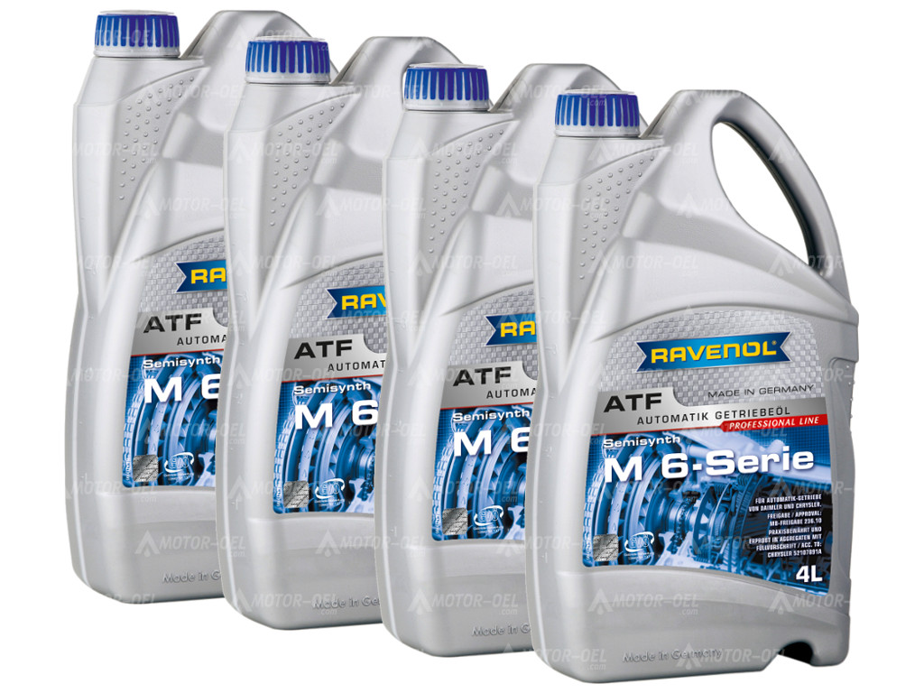 RAVENOL ATF M 6-Serie 16 (4x4) Ltr.  RAVENOL ATF M 6-Serie 16 (4x4) Ltr.