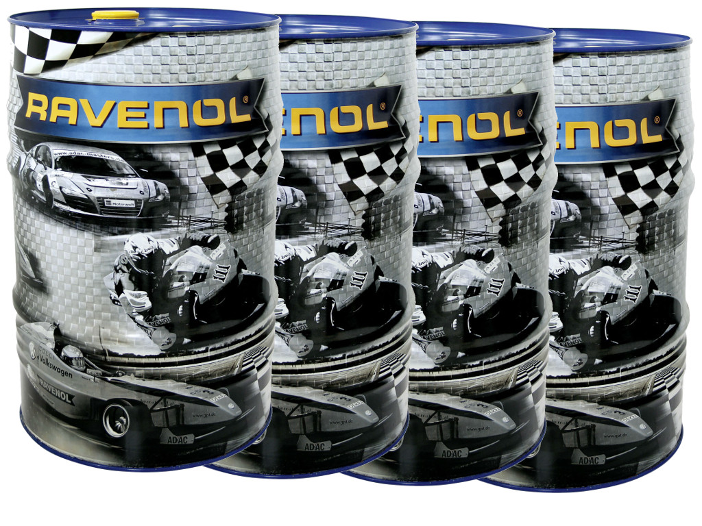 240 Liter (4x60L) RAVENOL RCS Racing Competition Synto SAE 5W-40 1141090