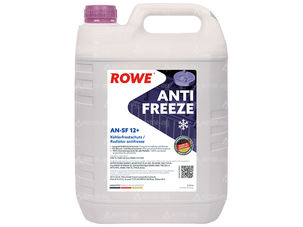 ROWE HIGHTEC ANTIFREEZE AN-SF 12+, 5 Liter, 21014