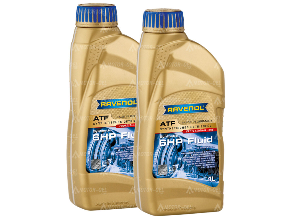 RAVENOL ATF 6HP Fluid 2 (2x1) Ltr. RAVENOL ATF 6HP Fluid 2 (2x1) Ltr.