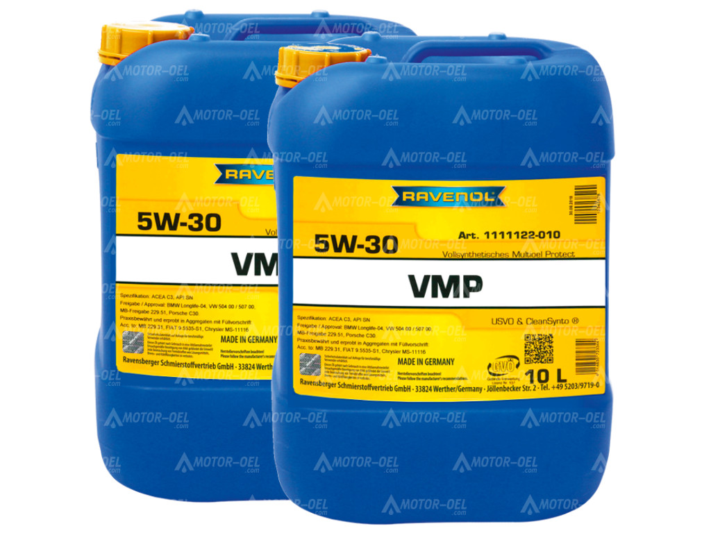 RAVENOL VMP SAE 5W-30, 20 Liter (2x10L), 1111122 