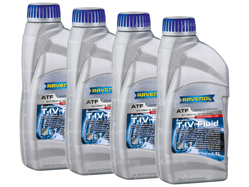 RAVENOL ATF T-IV Fluid 4 Liter (4x1L), 1212102