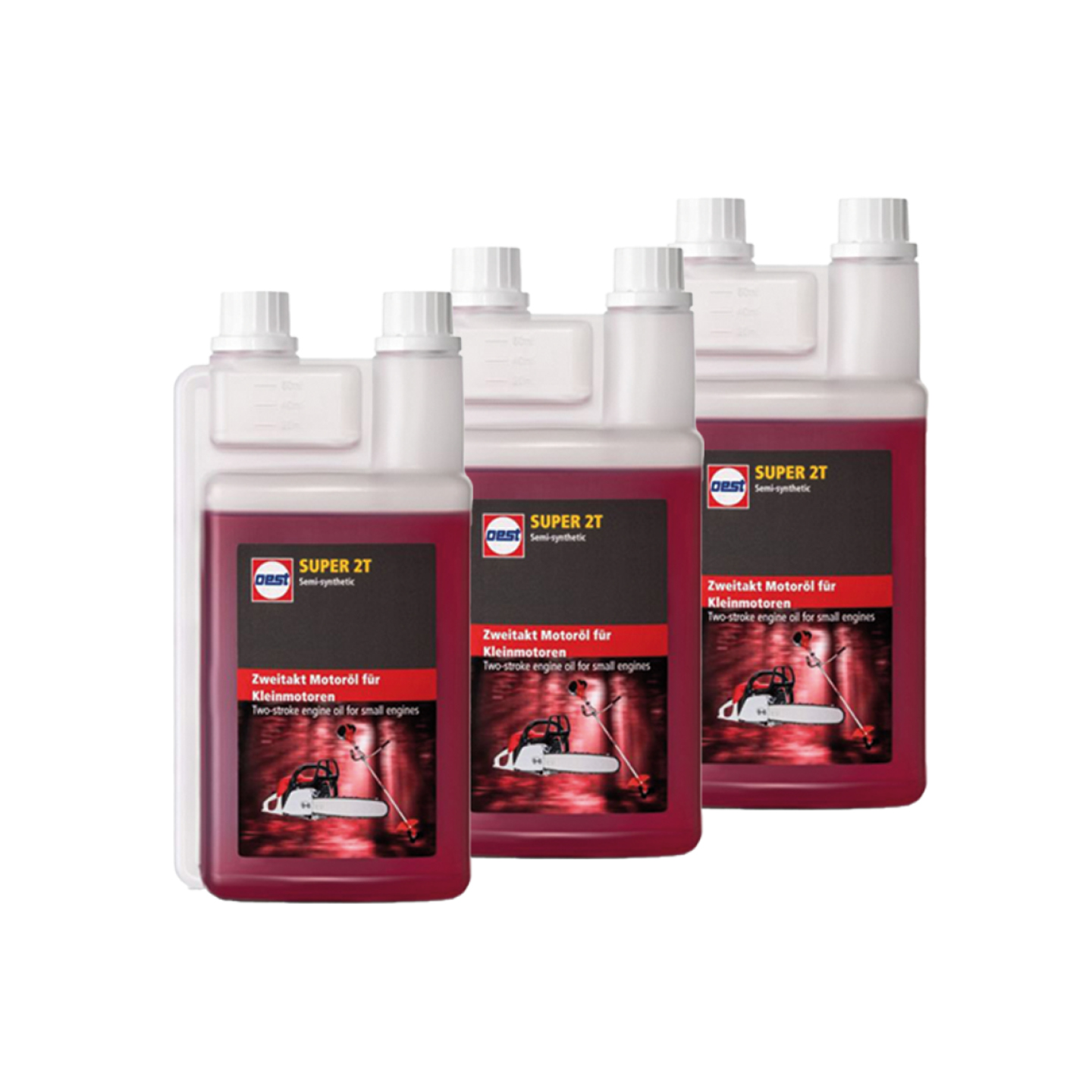 OEST SUPER 2 T, 1:50, 3 Liter (3x1L) Doppelhalsflasche 32562 OEST SUPER 2 T, 1:50, 3 Liter (3x1L) Doppelhalsflasche 32562