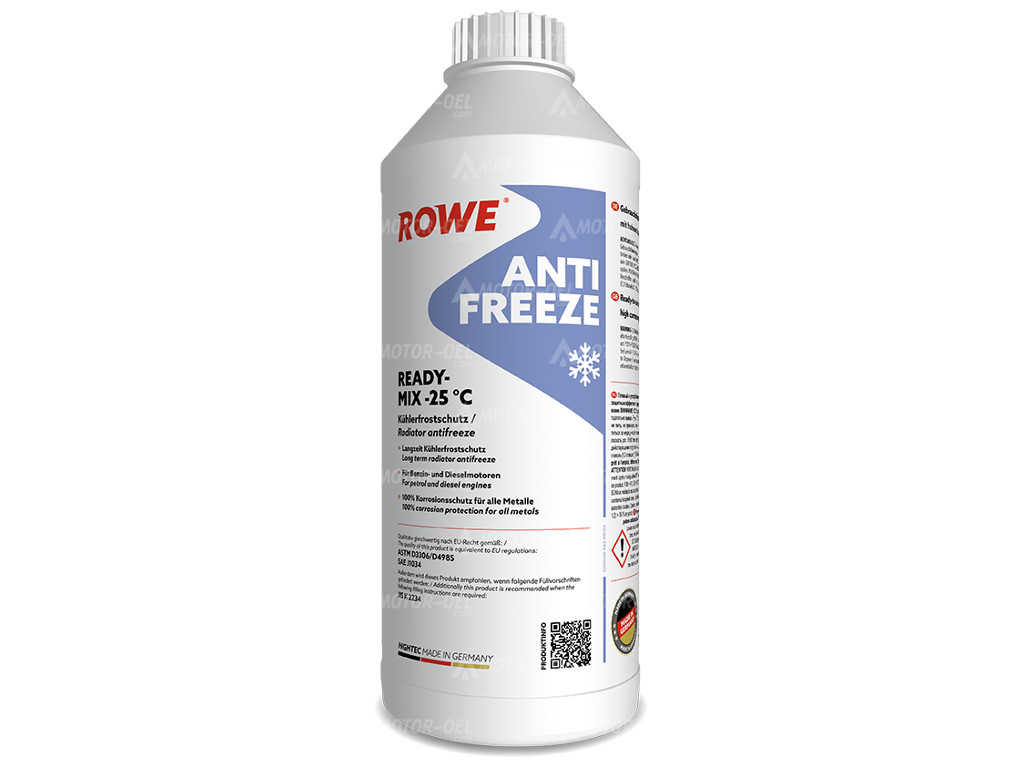 ROWE HIGHTEC ANTIFREEZE READY-MIX -25 °C, 1,5 Liter, 21041