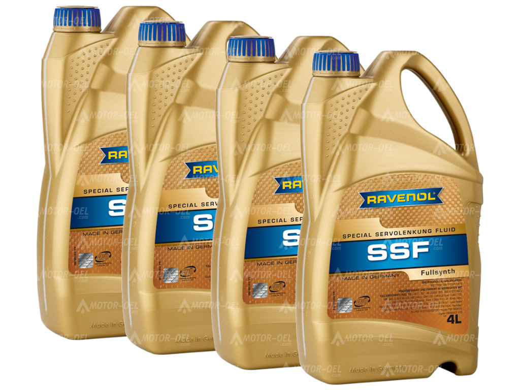 RAVENOL SSF Special Servolenkung Fluid, 16 (4x4) Ltr.