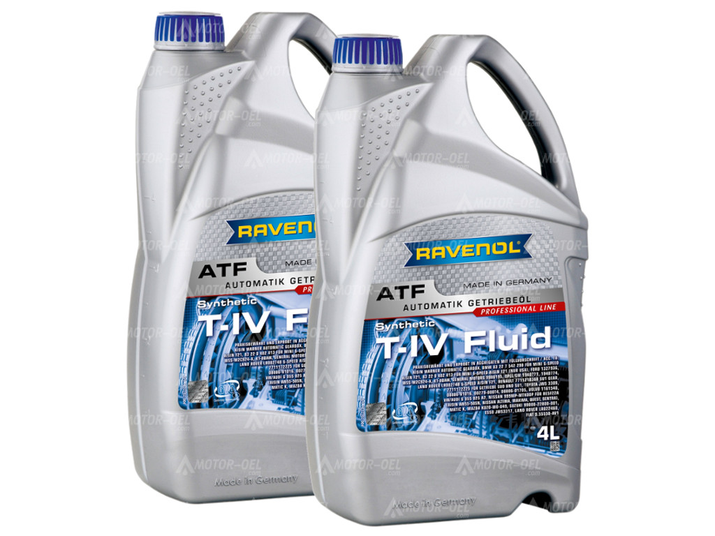 RAVENOL ATF T-IV Fluid 8 Liter (2x4L), 1212102 RAVENOL ATF T-IV Fluid 8 Liter (2x4L), 1212102