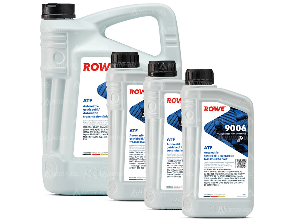 ROWE HIGHTEC ATF 9006, 8 Liter (5L+3L), 25051 ROWE HIGHTEC ATF 9006, 8 Liter (5L+3L), 25051