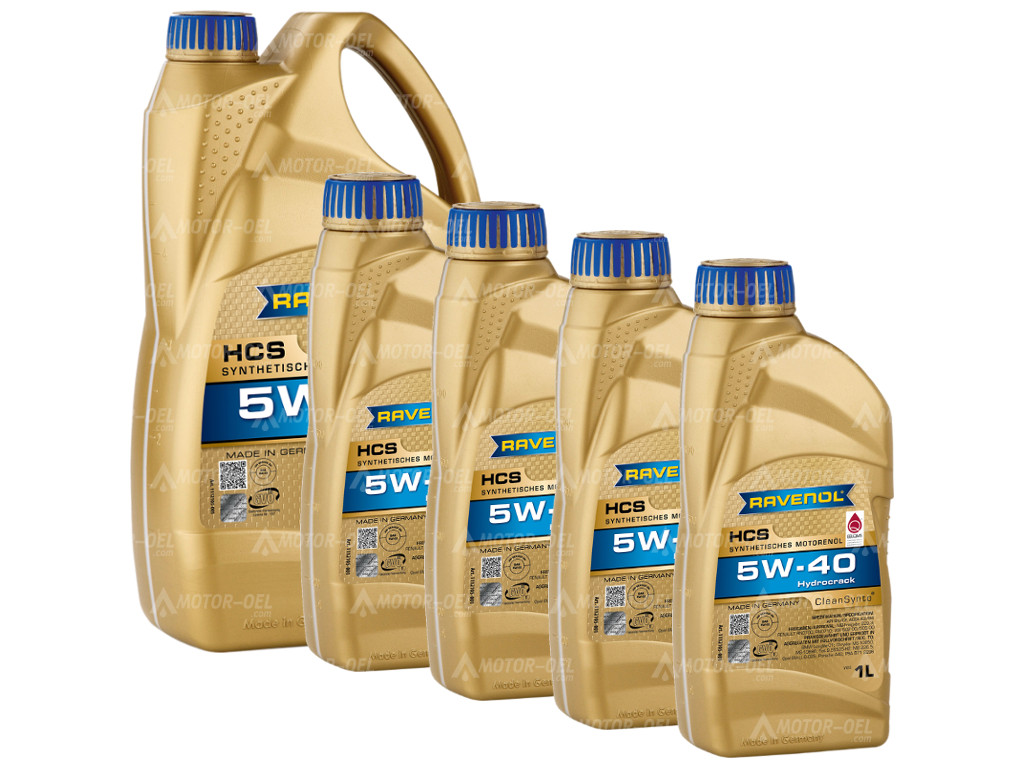 RAVENOL HCS SAE 5W-40 9 Liter (5L+4L) 1112105