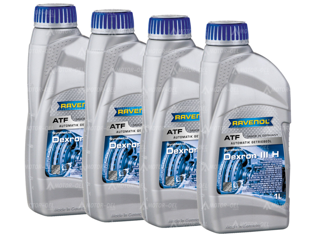 RAVENOL ATF Dexron III H 4 Ltr. (4x1) RAVENOL ATF Dexron III H 4 Ltr. (4x1)