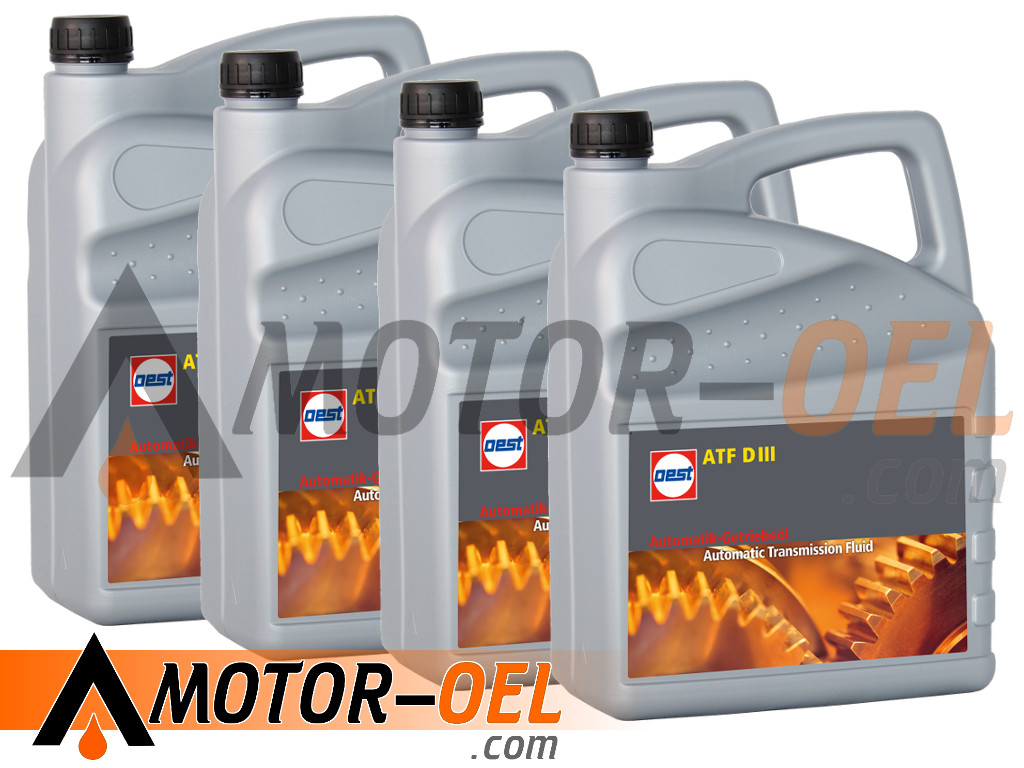 OEST ATF D III 4x5 Liter, 37413 OEST ATF D III 4x5 Liter, 37413