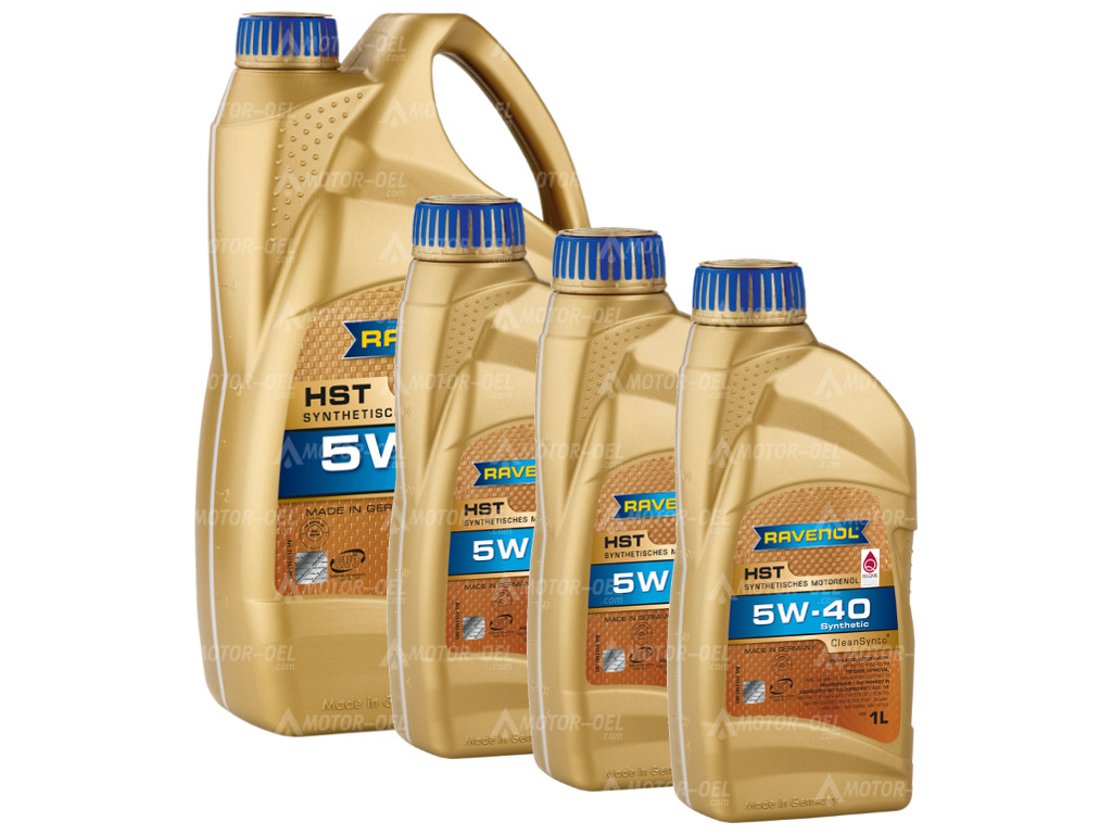 RAVENOL HST SAE 5W-40, 8 Liter (5L+3L), 1111147