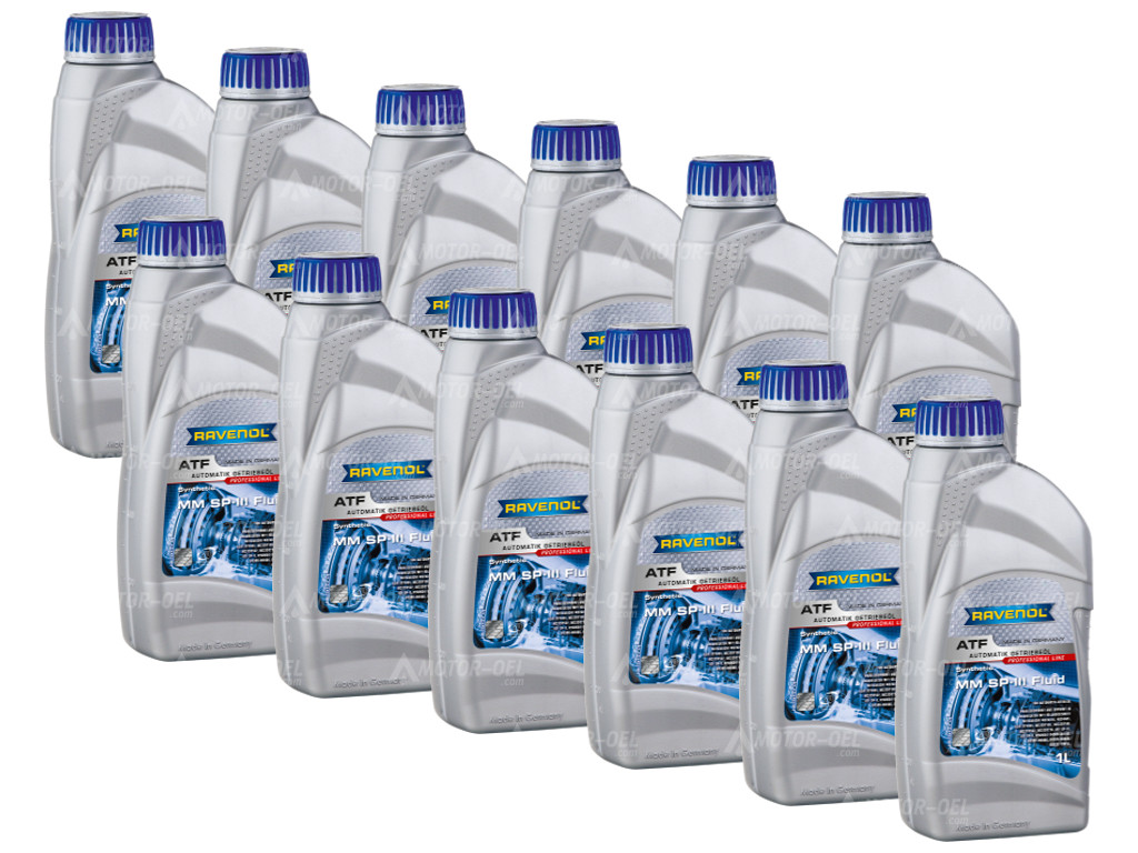RAVENOL ATF MM SP-III Fluid 12 (12x1) Ltr. RAVENOL ATF MM SP-III Fluid 12 (12x1) Ltr.