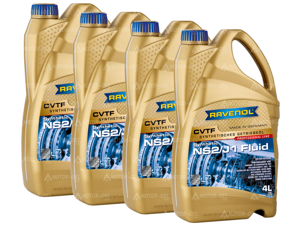 RAVENOL CVTF NS2/J1 Fluid 16 Ltr. (4x4) RAVENOL CVTF NS2/J1 Fluid 16 Ltr. (4x4)