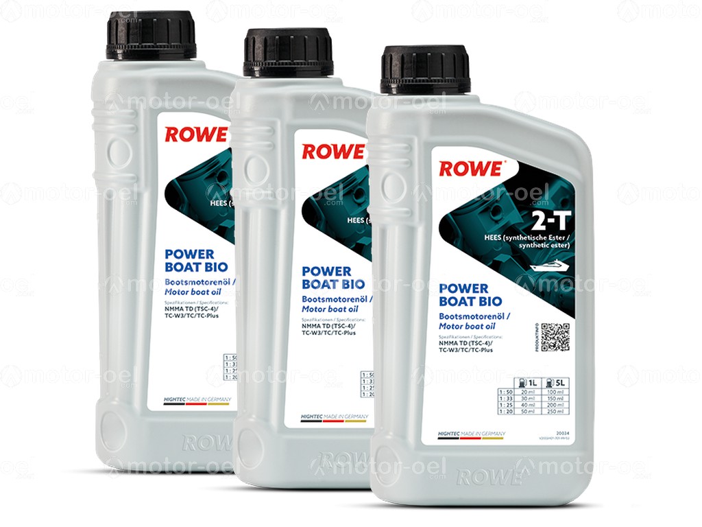 ROWE HIGHTEC POWER BOAT 2-T BIO, 3 Liter (3x1L), 20034